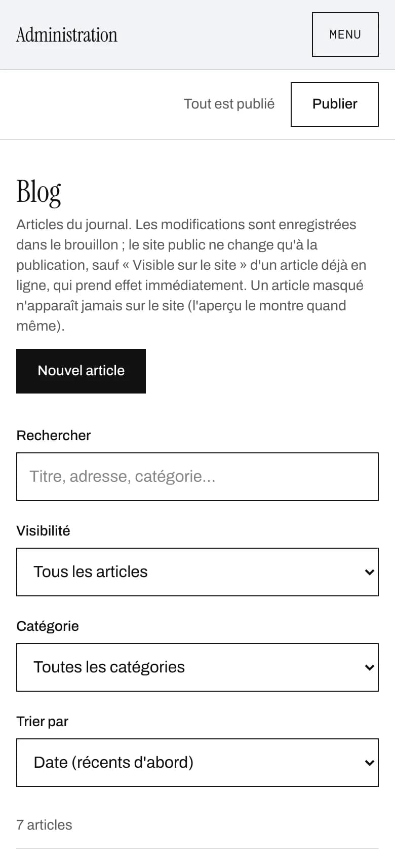 Back-office de Manuel Huynh — Portraits Photo sur mobile, vue 1